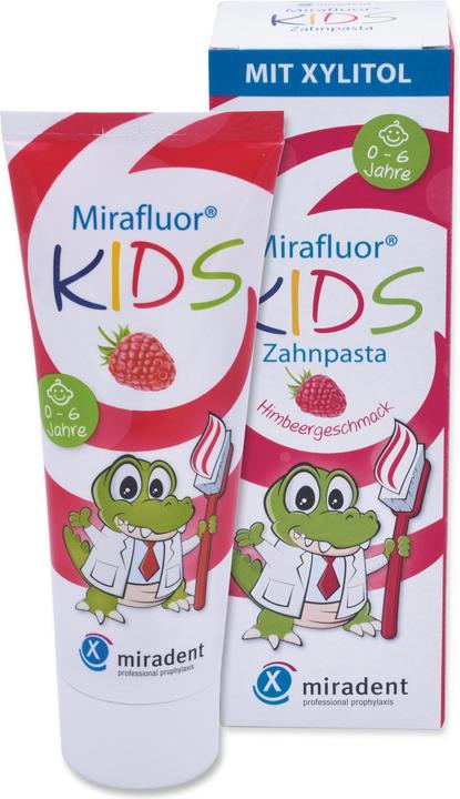 Actual product image Miradent Mirafluor Kids Toothpaste (75 ml)