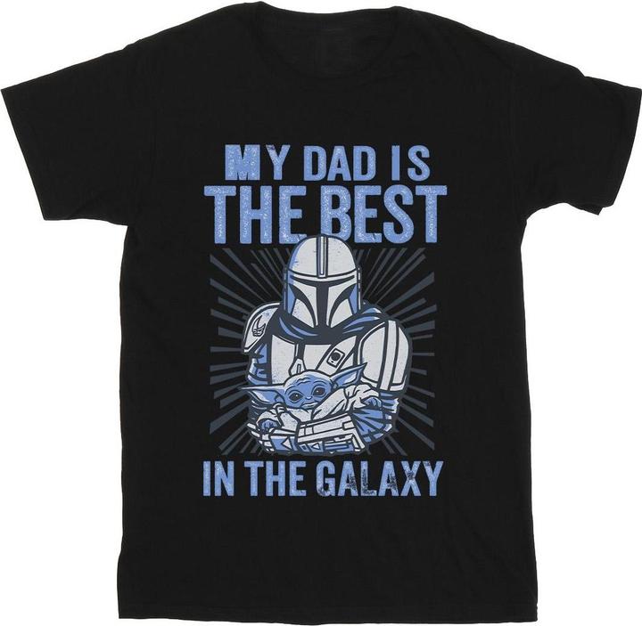 Star Wars Mandalorian Best Dad TShirt Mädchen