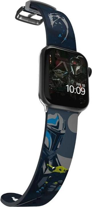 Actual product image Moby Fox Bracelet Smartwatch Star Wars Beskar Armor 22 mm (22 mm, Stainless steel, Silicone)