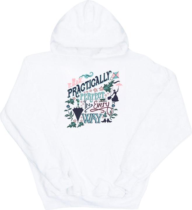 Immagine prodotto Disney Mary Poppins Practically Felpa con Cappuccio Uomo (L)
