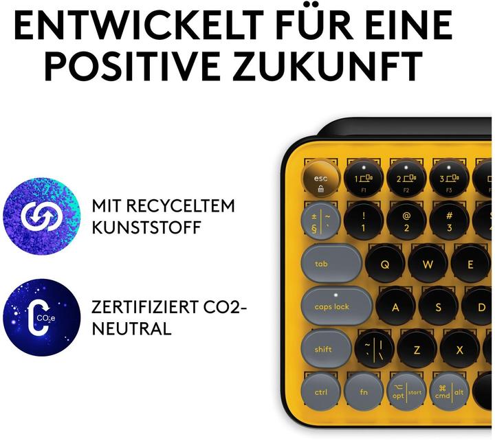 Actual product image Logitech POP Keys (CH, Wireless)