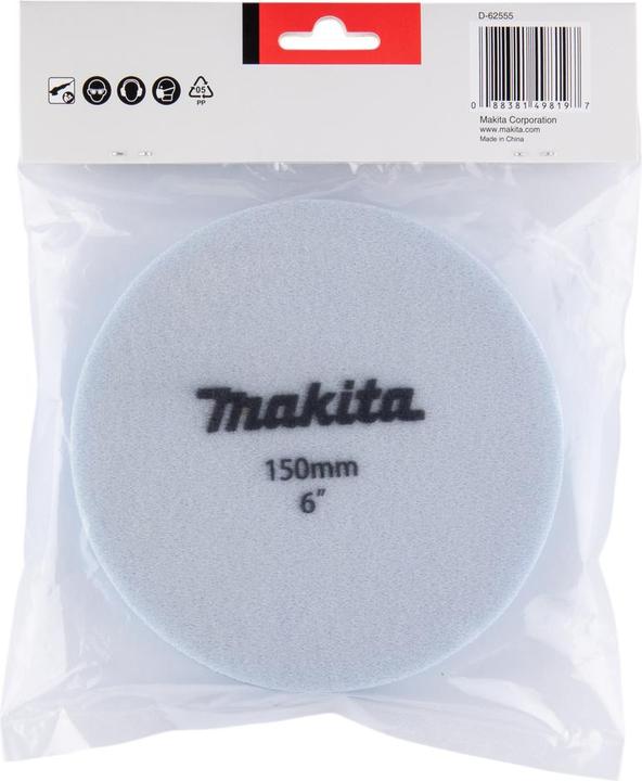 Produktbild Makita Klett-Schwamm Schwarz 100mm (Mittel)