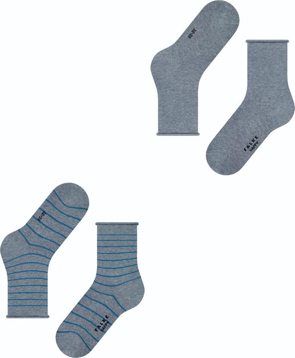 Actual product image Falke Happy Stripe DP SO (pack of 2, 39 - 42)