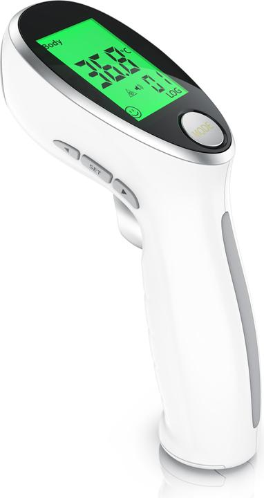 Medicinalis Infrarot Fieberthermometer, Thermometer digital, berührungslose Messung und Oberflächenmessung (Berührungslos)