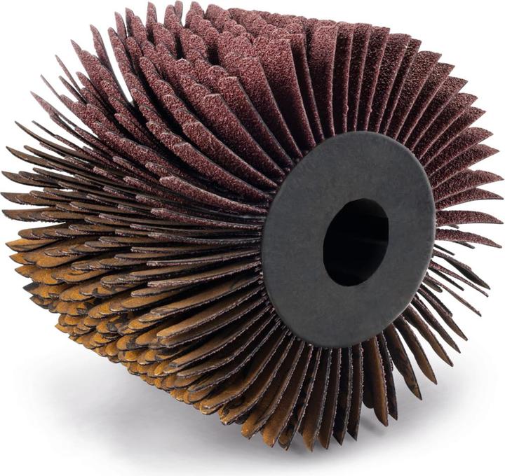 Spazzola per strisce abrasive