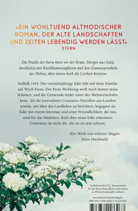 Produktbild Vom Ende eines Sommers (Deutsch, Melissa Harrison, 2022)
