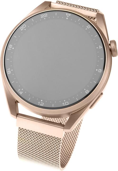 Actual product image Fixed Mesh metal rem til Smartwatch Univ. 20mm Rose Guld (20 mm, Stainless steel)