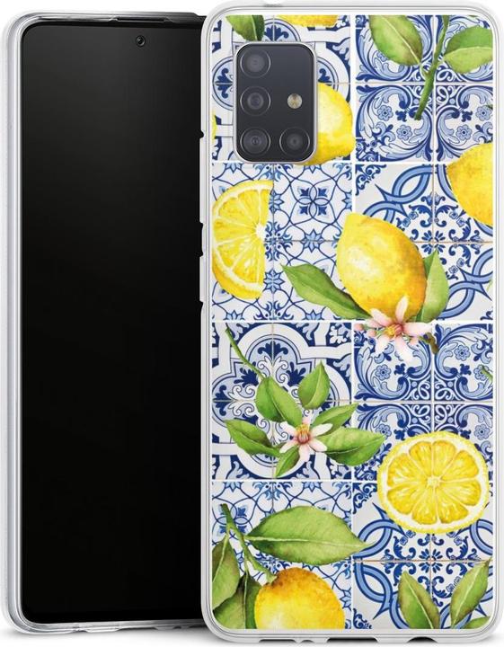 Produktbild DeinDesign Silikon Hülle für Samsung Galaxy A51 5G Handyhülle Case Smartphone Schutzhülle Griechenland Muster (Samsung Galaxy A51 5G)