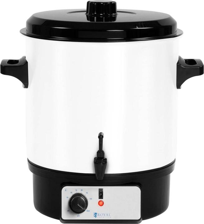 Actual product image Royal Catering Mulled Wine Warmer - 27 L - Drain Tap (27 l)