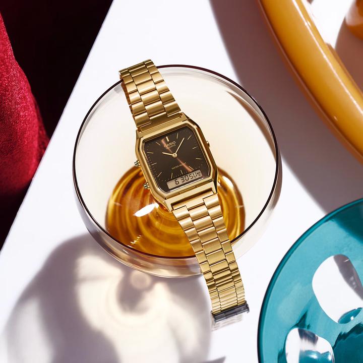 Immagine prodotto Casio Vintage AQ-230GA-5AMQYES Colore classico (Orologio digitale, Orologio da polso analogico, 27.80 mm)