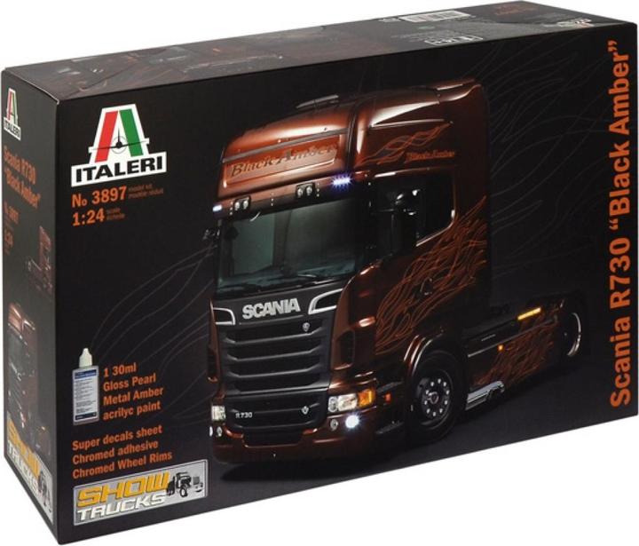 Actual product image Italeri Scania R Black Amber