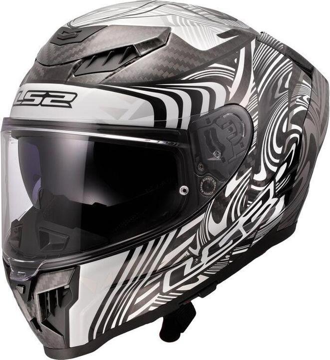Produktbild LS2 OF807 DRAGON CARBON ENTHUM Integralhelm (XL)