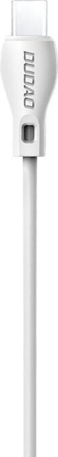Produktbild Dudao cable USB Type C 2.1A 2m white (L4T 2m white) (2 m, USB 2.0)
