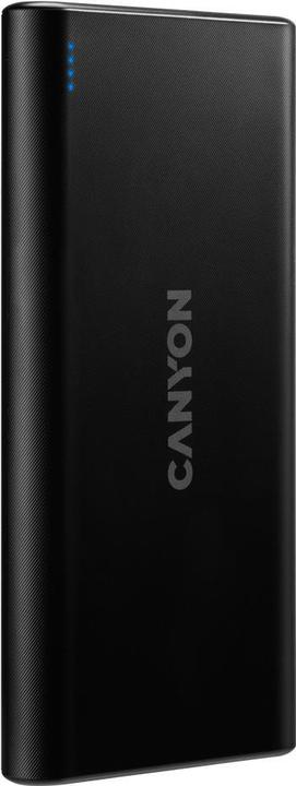 Produktbild Canyon PB-106 Akkuladegerät Lithium Polymer (LiPo) 10000 mAh Schwarz (10000 mAh, 37 Wh)