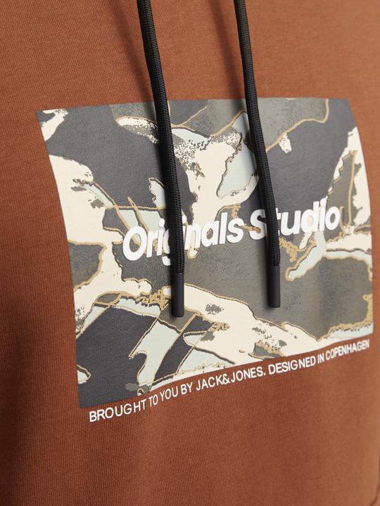Actual product image Jack & Jones Jorvesterbro Newton Boxfront Sweat Bf Ln (S)
