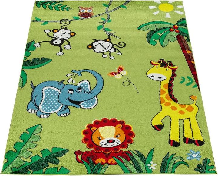 Produktbild Paco Home Junge Mädchen Tiere Palmen (120 x 170 cm)