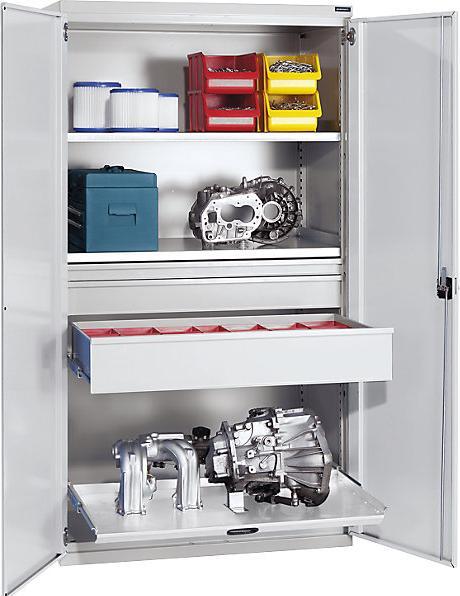 Image du produit Eurokraft Armoire pour charges lourdes en acier (108.50 cm, 195 cm)