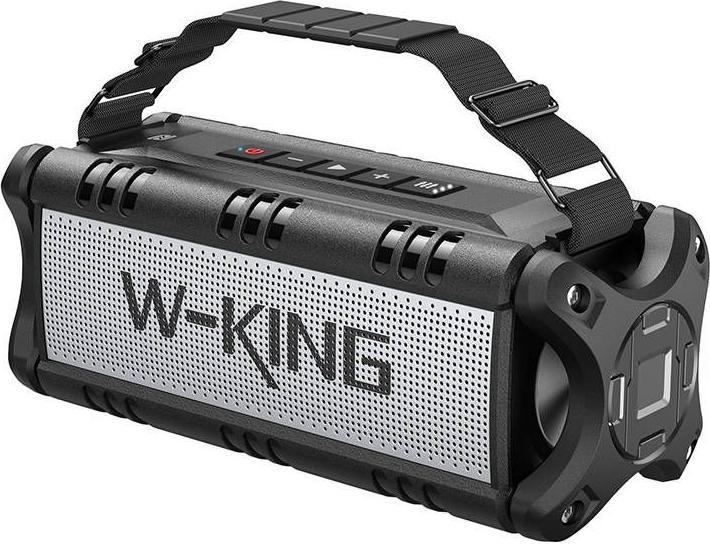W-king Wireless Bluetooth Speaker D8 60W (black) (30 h, Akkubetrieb, Stromversorgung über USB)
