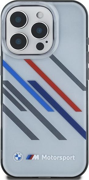 Produktbild BMW BMHCP16X23HTRAG iPhone 16 Pro Max 6.9" szary/grey hardcase Motosport IML Random Stripes (Apple iPhone 16 Pro Max)