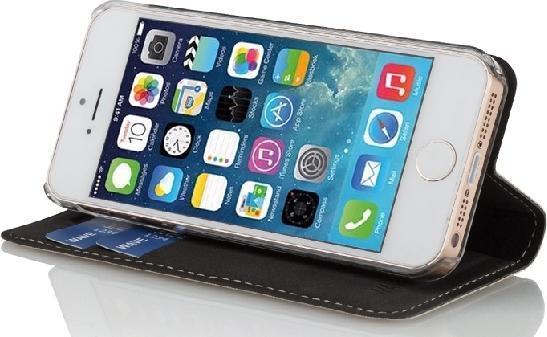 Produktbild Wave BookCase case, iPhone SE / 5S / 5, white (Apple iPhone SE)