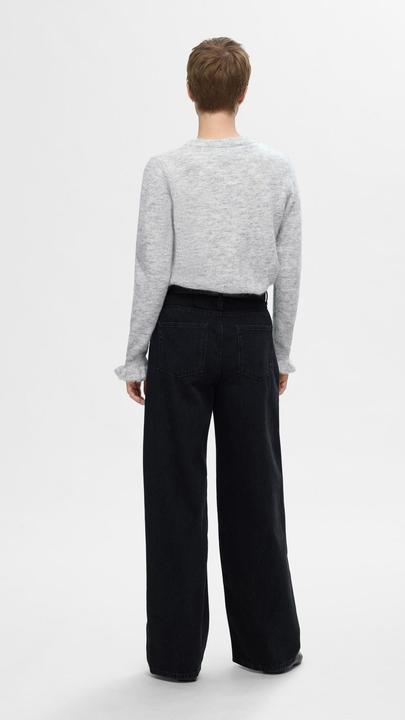 Produktbild Selected Femme Rüschenärmel Strickpullover (M)