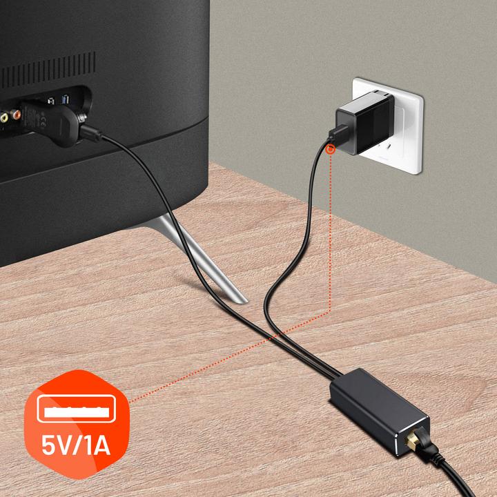 Produktbild Avizar Micro USB / RJ45 Universal Ethernet Adapter 100Mbps