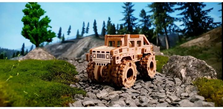Produktbild WoodenCity Army Truck