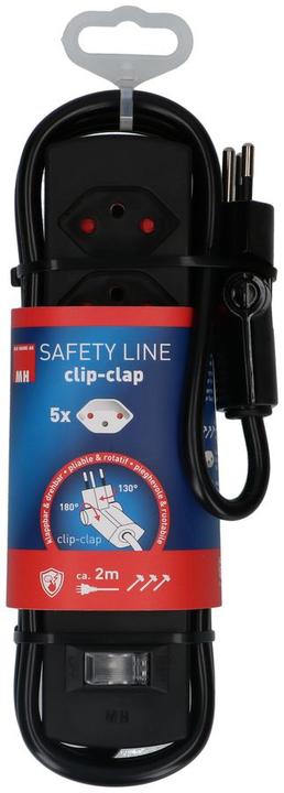 Produktbild Max Hauri Safety Line mit Schalter (5 x, Typ 13, 2 m)