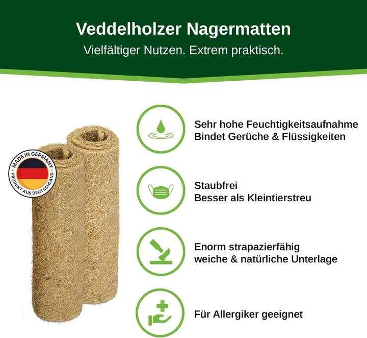 Produktbild Veddelholzer Hanfmatten Set