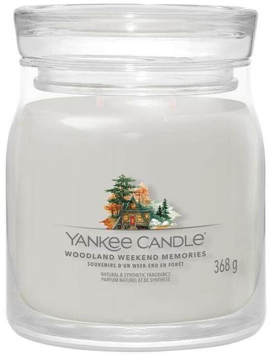 Yankee Candle Duftkerze Woodland Weekend Memories Signature Medium Jar