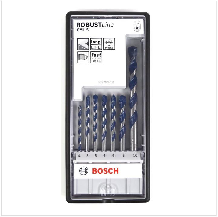 Productafbeelding Bosch Professional Zubehör Hardmetalen betondraaiboor (4,0-10 mm)