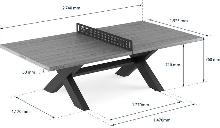 Actual product image Joola Tischtennisplatte Work & Play