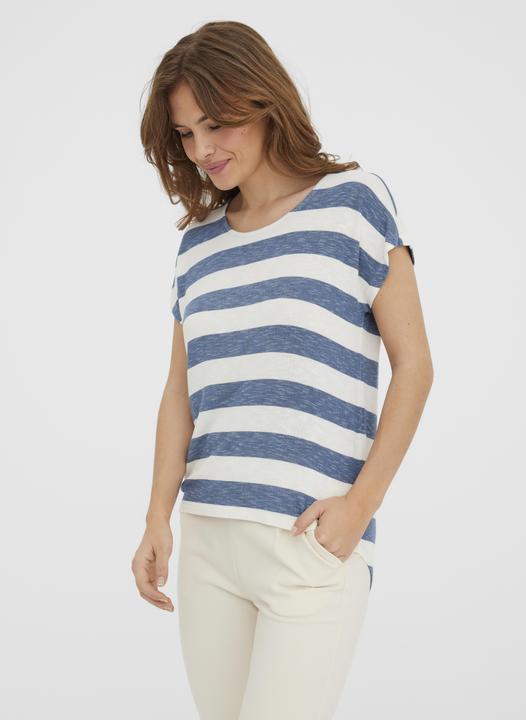 Actual product image Vero Moda Striped top with short sleeves (S)