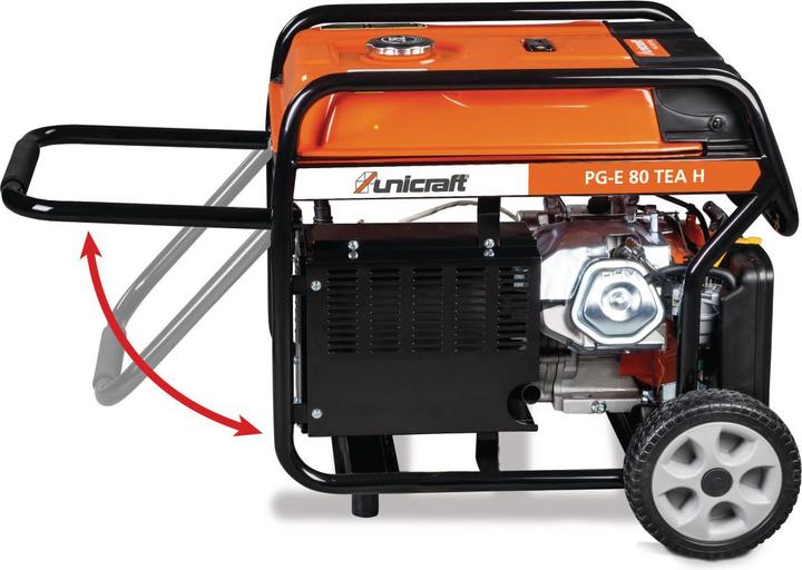 Actual product image Unicraft Synchronous Generator PG-E 80 TEA (7000 W, 25 l)