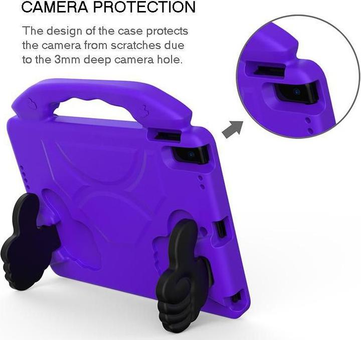 Actual product image eSTUFF Apple iPad All Models Cover Purple (iPad 9.7, iPad Air, iPad Air 2)