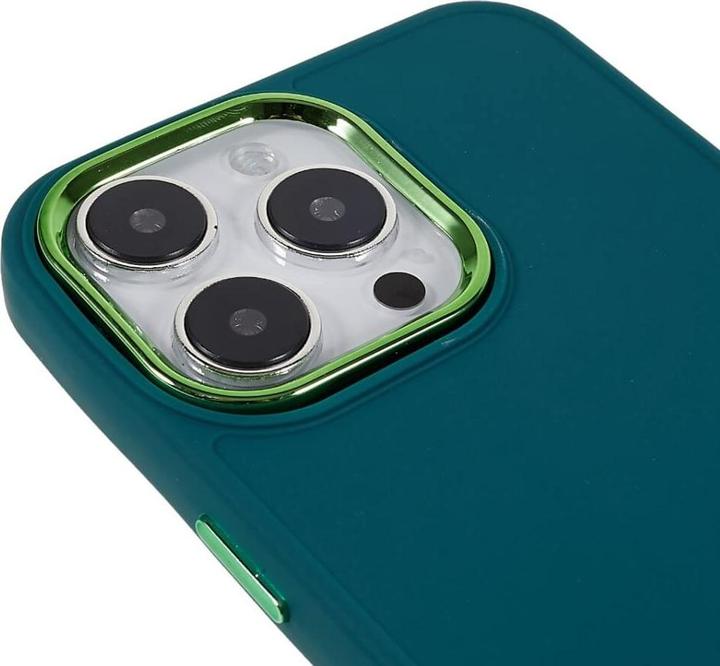 Image du produit Cover-Discount iPhone 14 Pro - étui en silicone avec protection pour appareil photo vert (Apple iPhone 14 Pro)