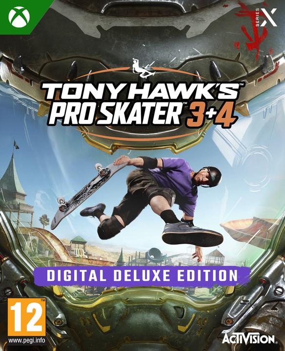 Image du produit Microsoft Xbox Tony Hawks Pro Skater 3 + 4 - Digital Deluxe Edition Download Code (Windows)