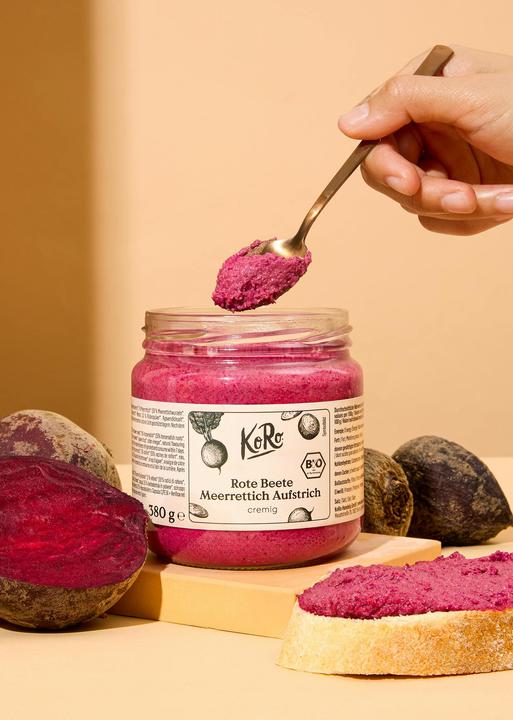 Actual product image KoRo Bio Rote Bete Meerrettich Aufstrich (2280 g)
