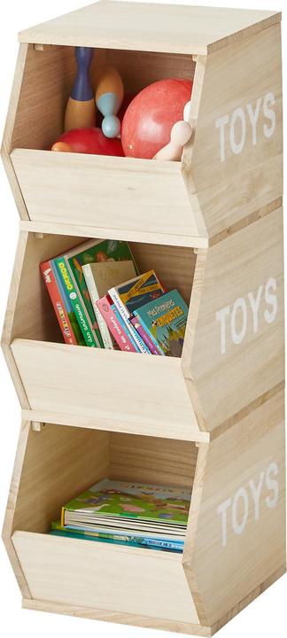 Vertbaudet Kinderzimmer Regal „Toys“, 3 Fächer