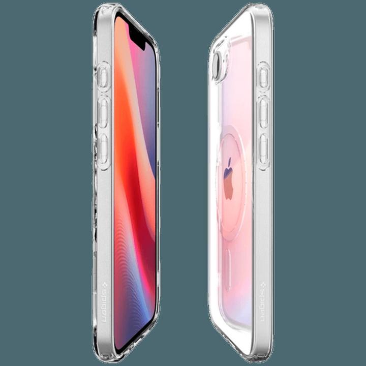 Actual product image Spigen Liquid Crystal MagFit TPU Back Cover Durchsichtig Apple iPhone 16e (Apple iPhone 16e)