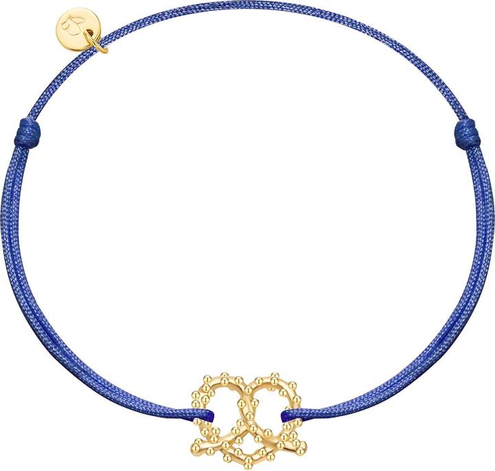 Immagine prodotto Glanzstücke München Bracciale da donna con cuore pretzel - 36374 (22 cm, Argento)
