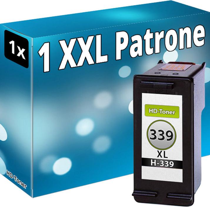 Produktbild Druckfuxx TINTE PATRONE für HP 339 XL OfficeJet 7210 7310 DeskJet 5740 6540 6980