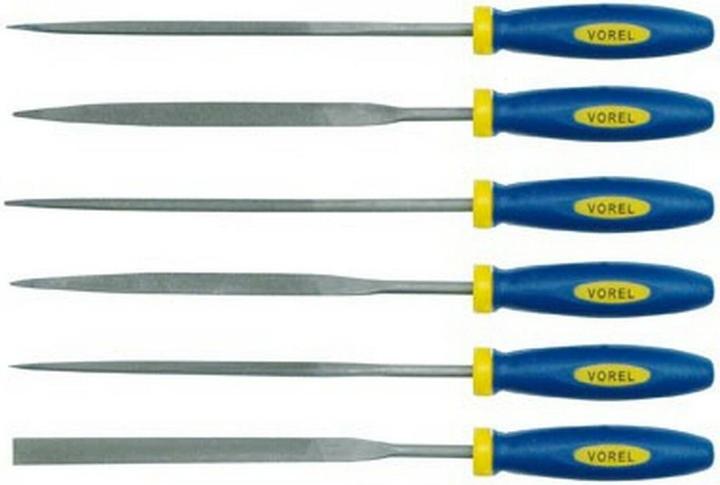 Toya Jeu de limes aiguille 140 mm 6 pcs. (140 mm)