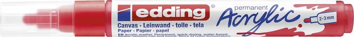 Image du produit Edding Marqueur acrylique 5100 (Rouge trafic, 3 mm, 1 x)