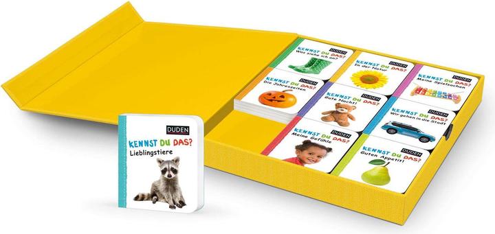 Produktbild Duden 12+ Kennst du das? Meine bunte Spiel-und-Lernbox: Kinderwelt (Deutsch)