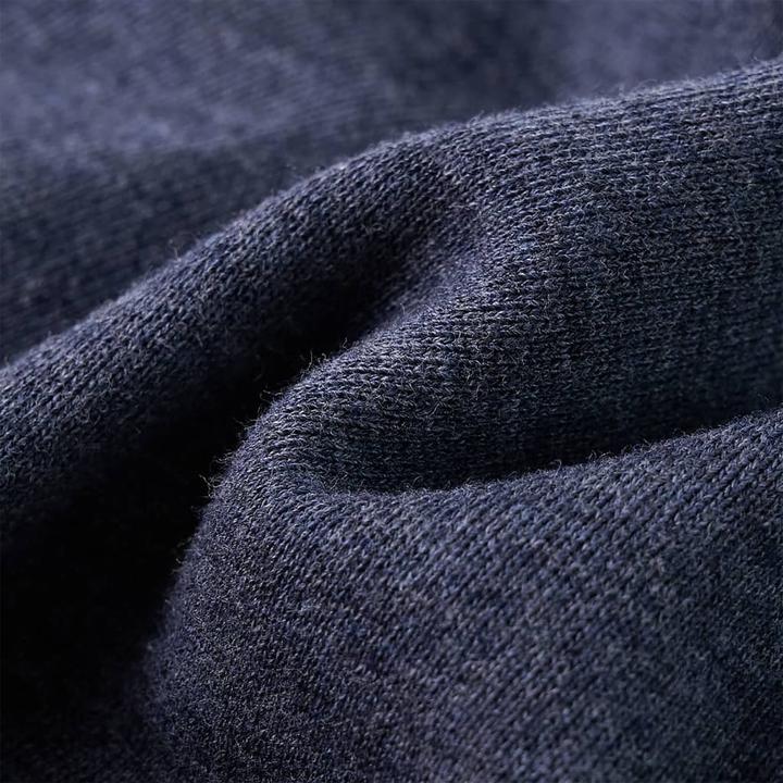 Produktbild VidaXL Kinder-Kapuzenpullover mit Reissverschluss Dunkelblau (92)