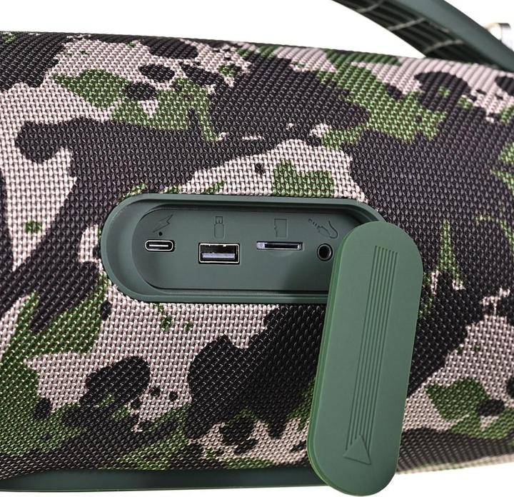 Produktbild Hoco Bluetooth speakers wireless speaker bluetooth HA4 camouflage green (4 h)