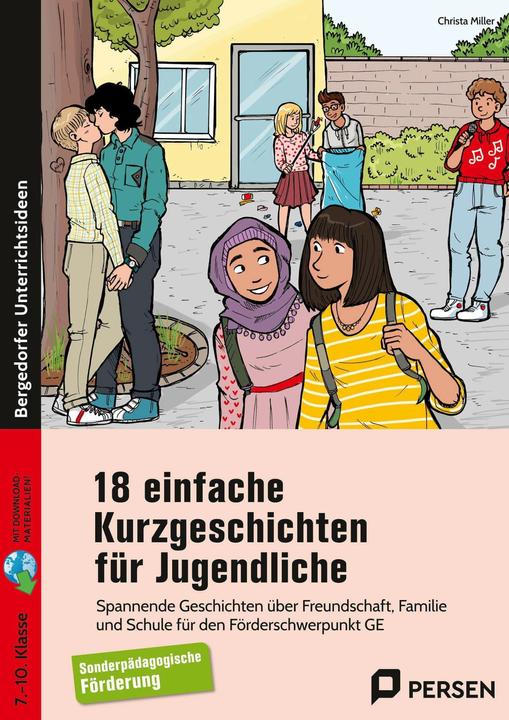 Produktbild 18 einfache Kurzgeschichten für Jugendliche (Deutsch, Christa Miller, 2024)