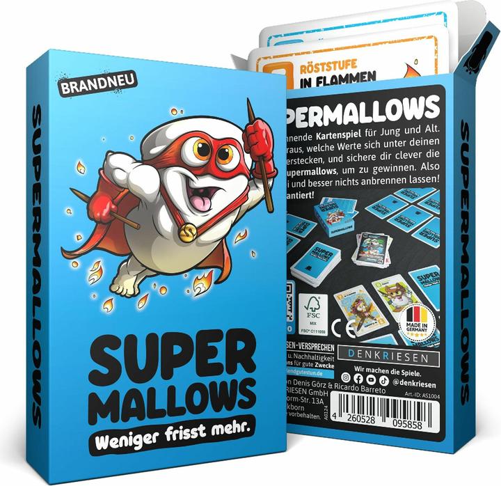 Actual product image Denkriesen - SUPERMALLOWS - "less eats more". (German)