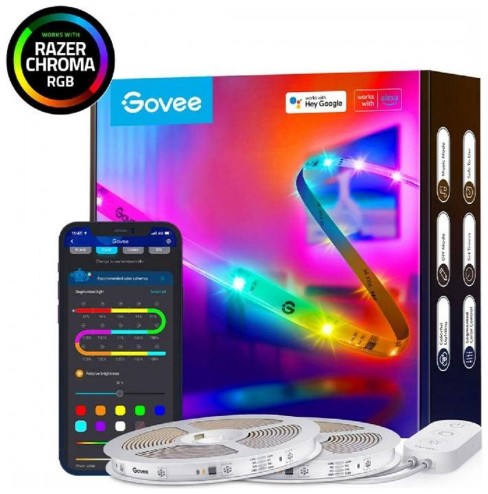 Produktbild Govee Smart (RGBIC, 500 cm, Indoor)